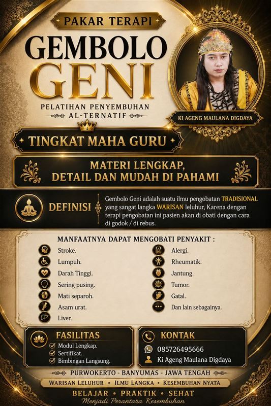 Terapi Gembolo Geni